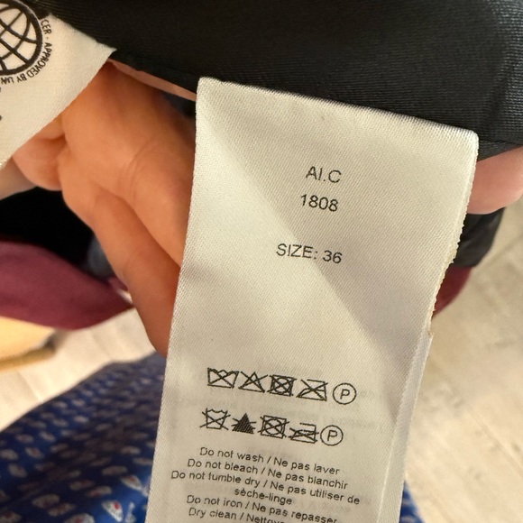 Ganni Red Plaid Blazer - Picture 4 of 5